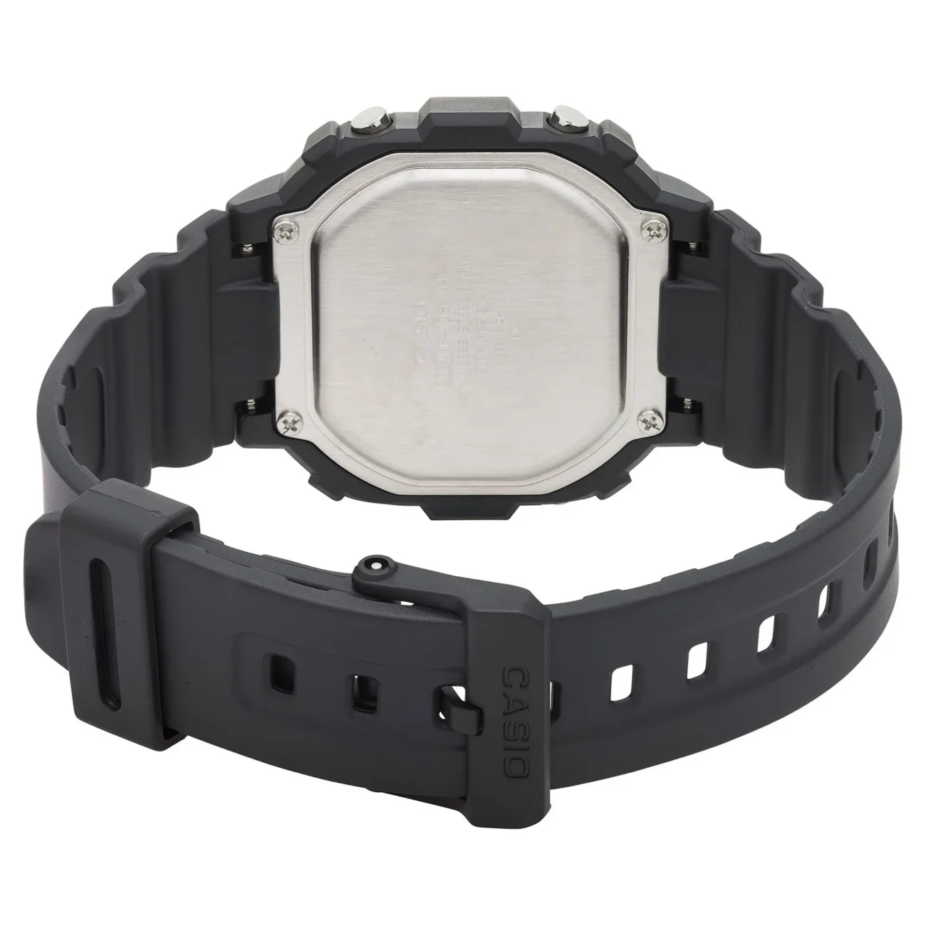 Men's Digital Illuminator Sport Watch, Black Resin - Image 3