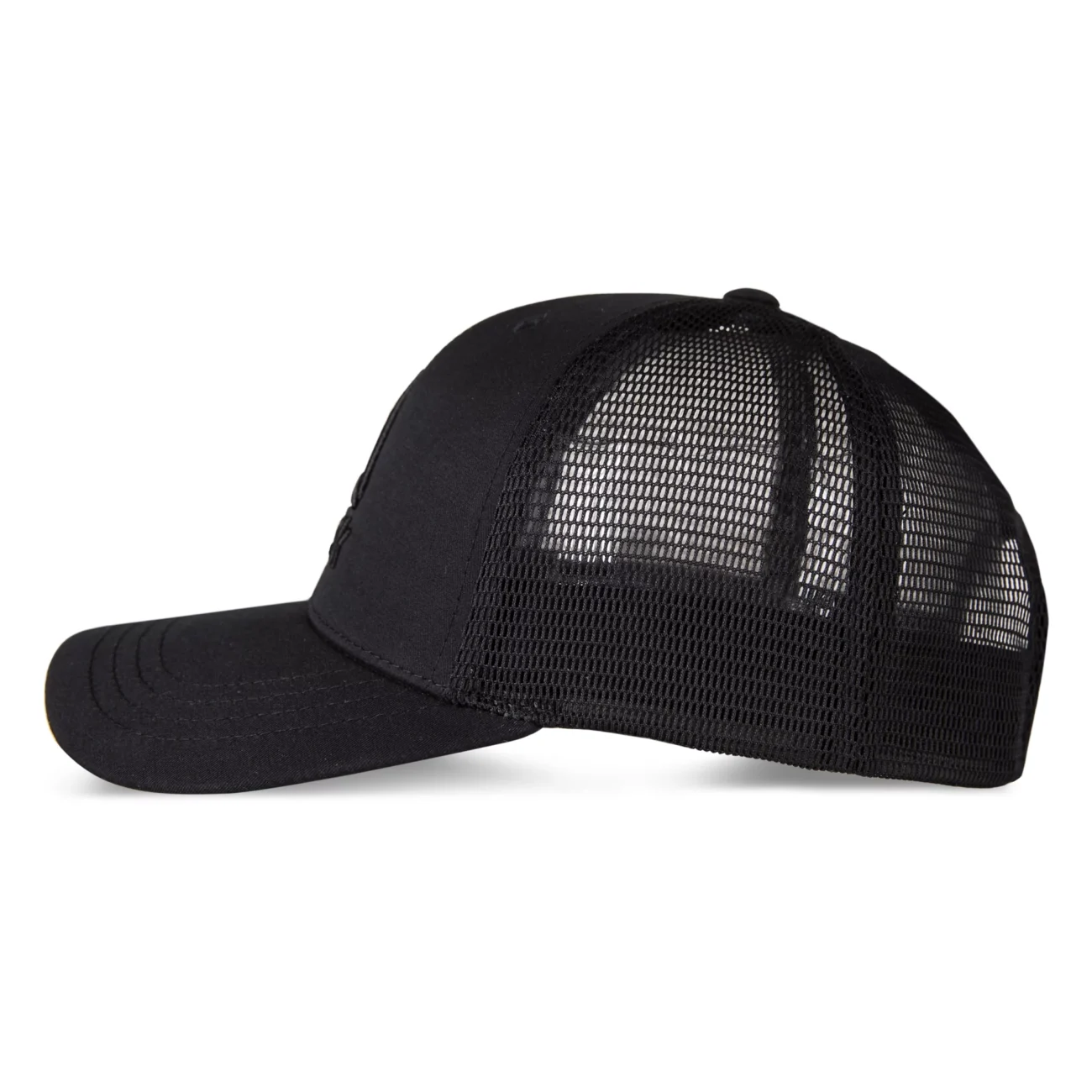 Adult Unisex 6-Panel Snapback Pro Hat - Black - Image 4
