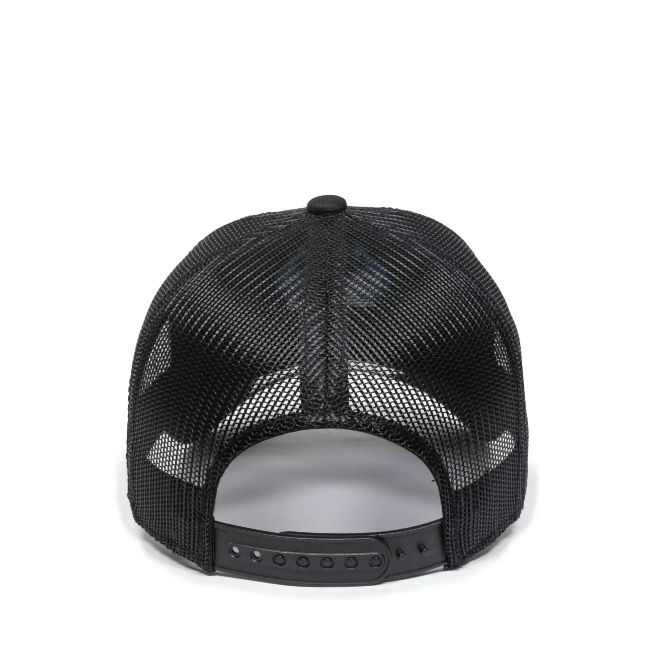 Fishing Structured Baseball Style Hat, Black, Adult - Image 2